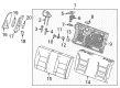 2016 Chevy Cruze Seat Cushion Pad Diagram - 84172735