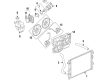 Saturn A/C Condenser Fan Diagram - 89019137