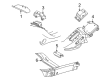 Chevy Express 2500 Front Cross-Member Diagram - 15733020
