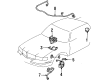 Cadillac Eldorado ABS Wheel Speed Sensor Connector Diagram - 15311810