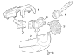 Buick Encore GX Steering Column Cover Diagram - 42800430