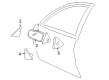 2004 Chevy Cavalier Side View Mirrors Diagram - 10362456
