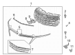 2023 Chevy Equinox Emblem Diagram - 23136671