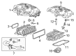 Cadillac Radiator Diagram - 23385892