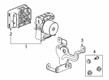 Chevy Silverado 2500 HD ABS Control Module Diagram - 84870262