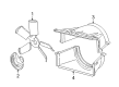 GMC Fan Shroud Diagram - 15005939