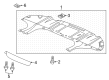 GMC Underbody Splash Shield Diagram - 84753910