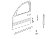 2005 Buick LeSabre Door Moldings Diagram - 25704780
