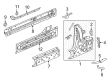 Cadillac XT4 Body Mount Hole Plug Diagram - 90242083