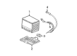 2004 Buick Park Avenue Battery Cable Diagram - 88986779