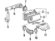 GMC C3500 Air Intake Coupling Diagram - 25147266