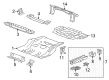 Saturn Shock And Strut Mount Diagram - 96621767