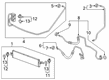 Chevy Automatic Transmission Oil Cooler Line Diagram - 84389088