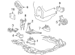 2007 Pontiac G6 Engine Mount Bracket Diagram - 15298011