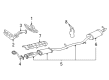 Buick Park Avenue Muffler Diagram - 25700189
