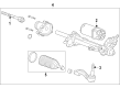 Cadillac Rack And Pinion Diagram - 85124589