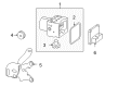 Cadillac DTS ABS Control Module Diagram - 15924821