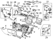 GMC Center Console Diagram - 84054519