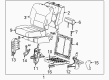 Chevy Silverado 2500 HD Seat Cushion Pad Diagram - 22888428