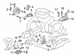 2022 Cadillac XT5 Transmission Assembly Diagram - 24041491