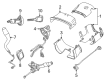 Cadillac Escalade ESV Automatic Transmission Shift Levers Diagram - 23190138