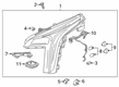 Cadillac Turn Signal Light Connector Diagram - 84233265
