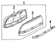Pontiac Sunbird Back Up Light Diagram - 5974808