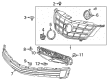 Cadillac ATS Emblem Diagram - 20934960