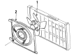 1993 Pontiac LeMans Fan Shroud Diagram - 90265071