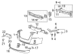 GMC Terrain Bumper Diagram - 22825737