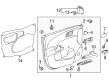 2012 Chevy Sonic Door Handle Diagram - 95015702