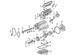 Cadillac Harmonic Balancer Diagram - 12560115