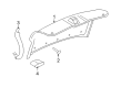 Cadillac DTS Door Handle Diagram - 25772898