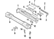 Cadillac Eldorado Bumper Reflector Diagram - 911959