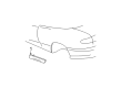 1995 Pontiac Sunfire Door Moldings Diagram - 22658554