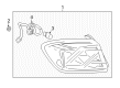Chevy Tail Light Diagram - 84332798