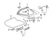 Chevy Door Lock Cylinder Diagram - 15941252