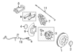 Chevy Silverado 2500 HD Wheel Hub Diagram - 84964448