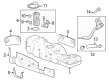 Chevy Colorado Fuel Filler Hose Diagram - 85635715