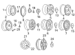 GMC Wheel Cover Diagram - 15661036