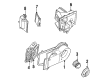 Oldsmobile Delta 88 Evaporator Diagram - 3095760