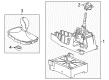 Buick Regal Shift Knob Diagram - 55563836