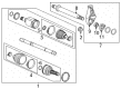 Buick CV Boot Diagram - 95908489