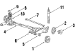 Pontiac Axle Beam Mount Diagram - 10097824
