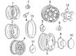 1998 GMC Jimmy Spare Wheel Diagram - 9592780