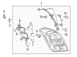 Chevy Trailblazer Bed Mounting Hardware Diagram - 42505968