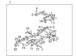 Chevy Silverado 1500 Control Arm Bumper Diagram - 15153959
