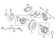 Chevy Silverado 2500 HD Brake Caliper Repair Kit Diagram - 20872159