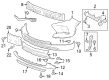 Chevy Blazer Bumper Diagram - 42744939