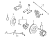 Chevy Silverado 2500 HD ABS Sensor Diagram - 20938121